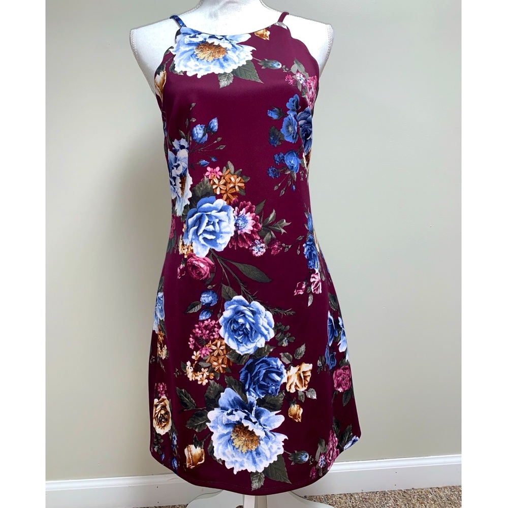 Purple Floral Dress🌺